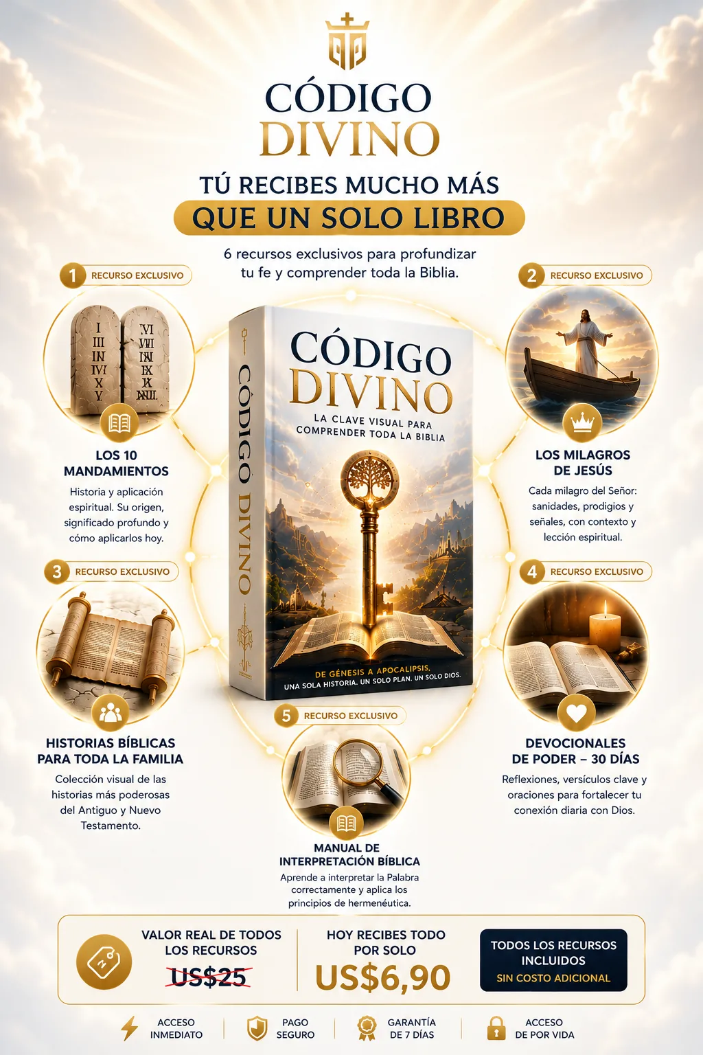 Colección exclusiva de bonos — Código Divino